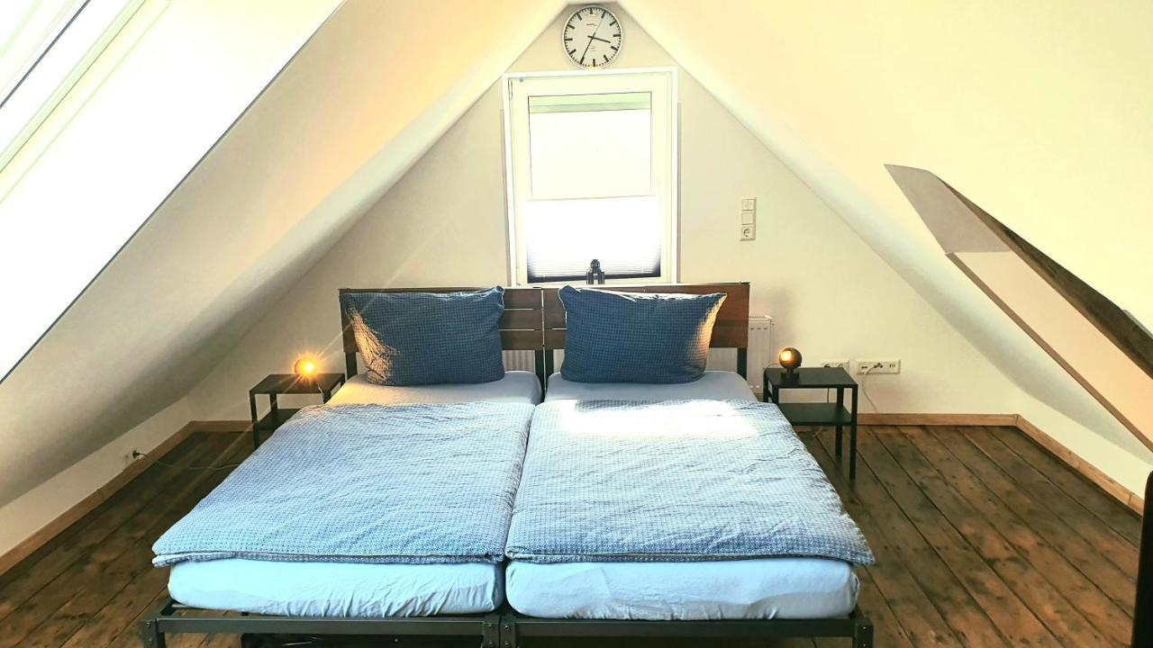 FRANKES CITY SLEEP Maisonette Apartment mit Weitblick, 6 Einzelbetten Velbert Exterior foto